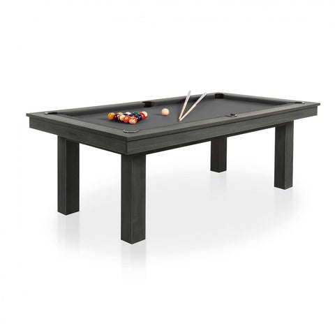 Rene Pierre - Lafite Grey Pool Table - Grey / With Top - Playoffside.com