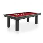 Lafite Grey Pool Table - Red / With Top - Rene Pierre - Playoffside.com