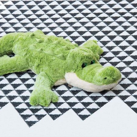 Histoire d'Ours - Crocodile Teddy Bear Suitable From Birth Available in 2 Sizes - 40 cm - Playoffside.com