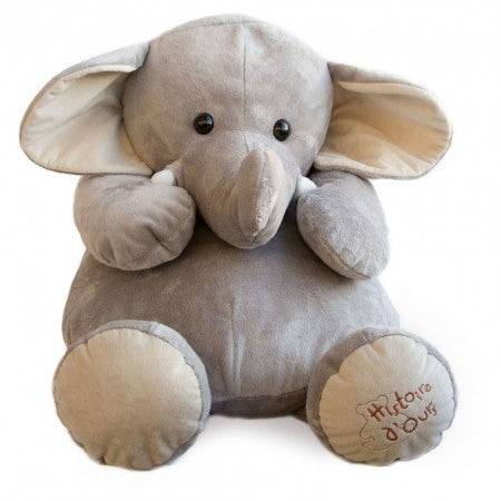 Giant Elephant Teddybear Suitable From Birth Available in 2 Sizes - 2XL - Histoire d'Ours - Playoffside.com