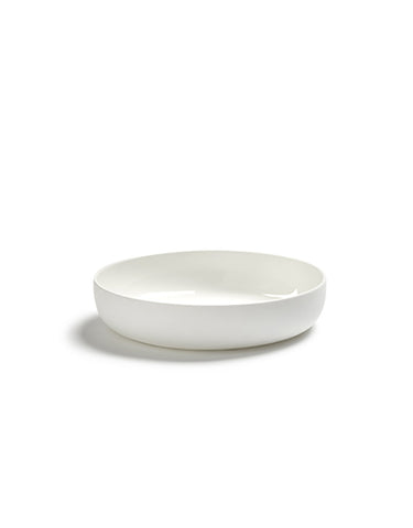 Serax - White Porcelain Deep Plates Available in 4 Sizes & 2 Styles - Standard Model / M - Playoffside.com