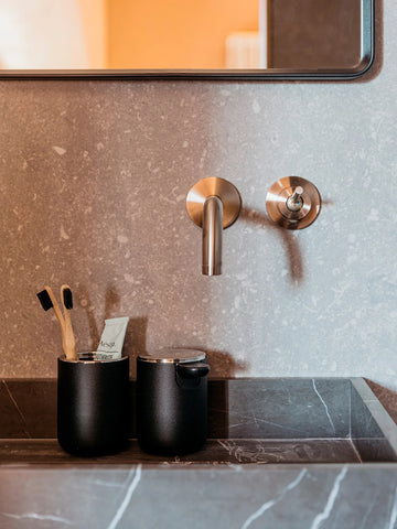 Menu - Design Soap Dispenser Available in 2 Colours - Black - Playoffside.com