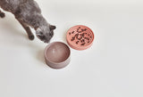 Fresco Cat Bowl - Luxury Cat Feeder Available in 3 colours - Berry - MiaCara - Playoffside.com