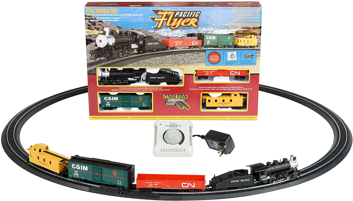 Pacific Flyer Ready To Run Luxury Electric Train Set - Bachmann ...