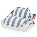 Original Outdoor Float Bean Bag Floatzac - Stripe Ocean Blue - Fatboy - Playoffside.com