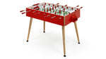 Flamingo Contemporary Looking Design Football Table - Red / Straight Through - Fas Pendezza - Playoffside.com