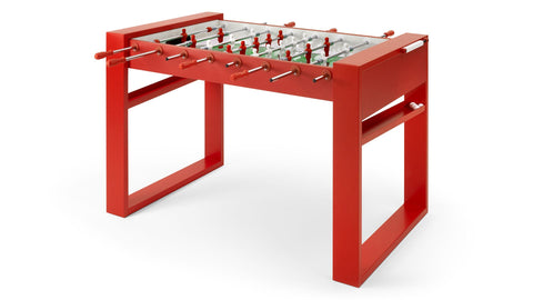 Fas Pendezza - Tour 65 Luxury Modern Look and Design Football Table - Red / Straight Through - Playoffside.com