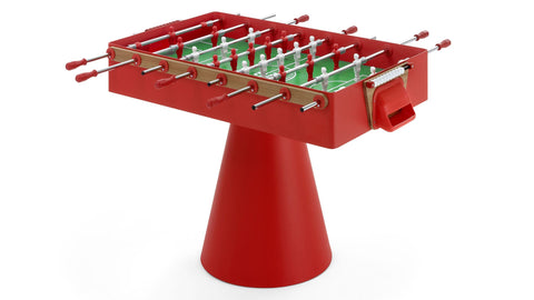 Ciclope Innovative Design Modern Football Table - Red / Straight Through - Fas Pendezza - Playoffside.com