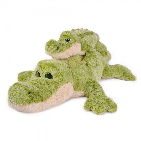 Histoire d'Ours - Crocodile Teddy Bear Suitable From Birth Available in 2 Sizes - 70 cm - Playoffside.com