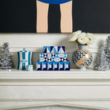 Blue Sorrento Lacquer Boxes Available in 3 Sizes - Large - Jonathan Adler - Playoffside.com
