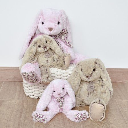 Histoire d'Ours - Rabbit Classic Softtoy Available in 6 Styles - Pink / 2XL - Playoffside.com