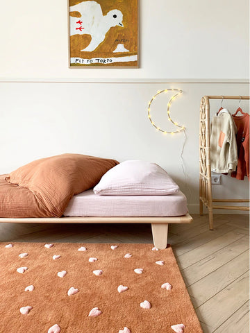Maison Deux - Hearts Rug for Child Room Available in 2 Sizes - 120 x 180 cm - Playoffside.com