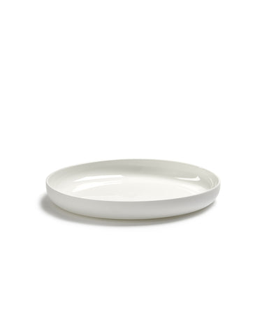 Serax - White Porcelain High Plates Piet Boon Available in 6 Sizes & 2 Styles - Standard Model / L - Playoffside.com