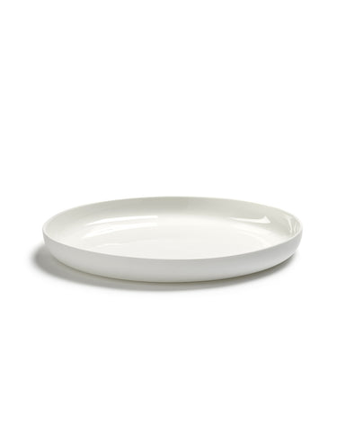 Serax - White Porcelain High Plates Piet Boon Available in 6 Sizes & 2 Styles - Standard Model / XL - Playoffside.com