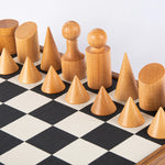 Bauhaus Style Chess Set 40 x 40 cm board and 8.5 cm King - Default Title - Manopoulos - Playoffside.com
