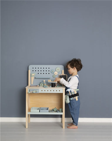 Little Dutch - Children's Wooden Workbench Suitable from 3 years - Default Title - Playoffside.com