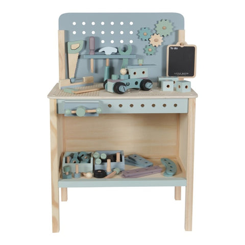 Little Dutch - Children's Wooden Workbench Suitable from 3 years - Default Title - Playoffside.com