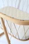 KUMI Baby Cradle with Organic Mattress Available in 3 Laces Colours - Desert - Charlie Crane - Playoffside.com