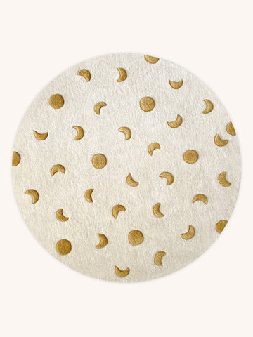 Gold Moons Child Rug Available 3 Sizes