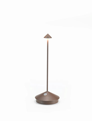 Zafferano Pina Pro Table Lamp Available in 5 Colors - Rust - Zafferano - Playoffside.com