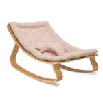 Baby Rocker LEVO Available in 5 Colors & 2 Wood Types - Organic Nude Pink / Beech - Charlie Crane - Playoffside.com
