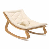 Charlie Crane - Baby Rocker LEVO Available in 5 Colors & 2 Wood Types - Organic White / Beech - Playoffside.com