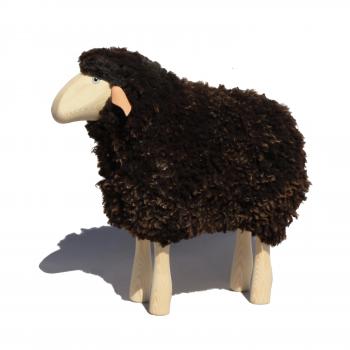 Curly Brown Decorative Lamb For Outdoors - Default Title - Meier Germany - Playoffside.com