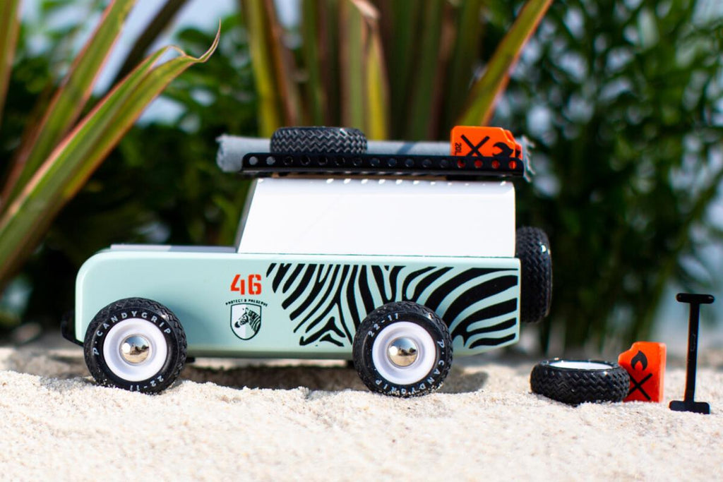 Drifter Zebra Toy Car with Design Inspired by Land Rover Defender ...