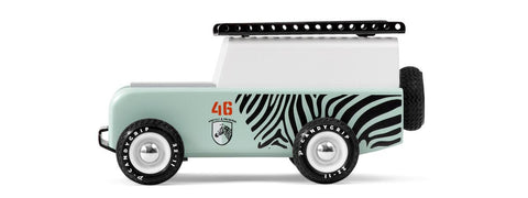 Drifter Zebra Land Rover Defender Toy car - Default Title - Candylab - Playoffside.com