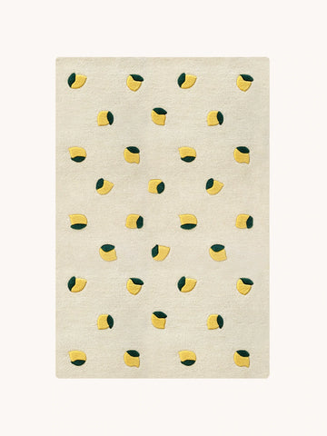 Maison Deux - Lemon Rug For Kid's Bedroom Available in 2 Sizes - 120 x 180cm - Playoffside.com