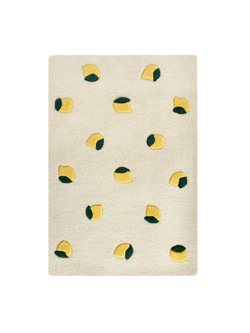 Lemon Rug For Kid's Bedroom Available in 2 Sizes - 120 x 180cm - Maison Deux - Playoffside.com