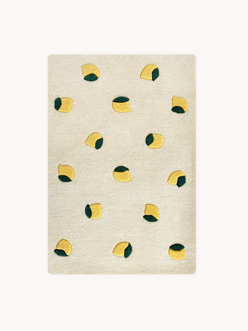 Lemon Rug For Kid's Bedroom Available in 2 Sizes - 80 x 120cm - Maison Deux - Playoffside.com