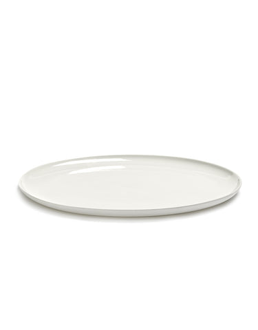 Piet Boon White Porcelain Low Serving Plates Available in 8 Sizes - XXL - Serax - Playoffside.com