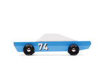 Blue 74 Wooden Racing Car - Default Title - Candylab - Playoffside.com
