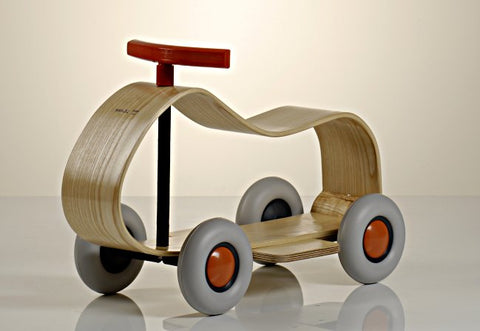 Sirch - Luxury Wooden Push Car Sibis Max for Children 3+ Years Old - Default Title - Playoffside.com