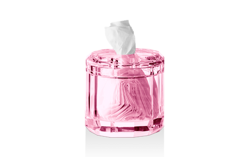 Luxury Crystal Tissue Box Available in 2 Styles - Pink - Decor Walther - Playoffside.com