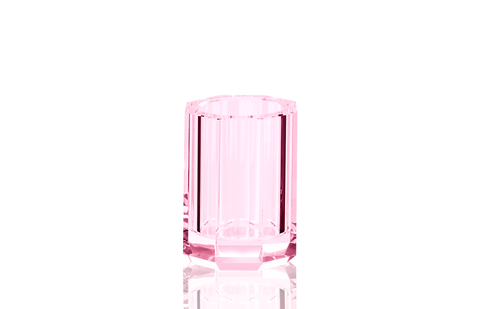 Decor Walther - Bathroom Crystal Tumbler Available in 2 Styles - Pink - Playoffside.com