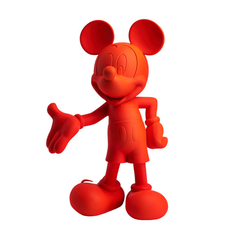 LeblonDelienne - Mickey Welcome 30cm Figurine - Fluo Red - Playoffside.com