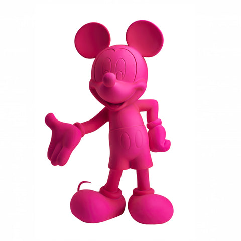 LeblonDelienne - Mickey Welcome 30cm Figurine - Fluo Pink - Playoffside.com