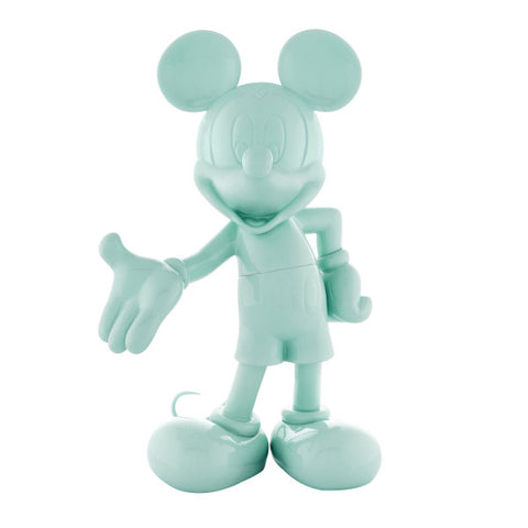 Mickey Welcome 30cm Figurine - Lacquered Turquoise - LeblonDelienne - Playoffside.com