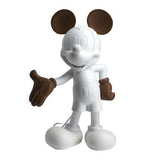 Mickey Welcome 30cm Figurine - Wood-effect - LeblonDelienne - Playoffside.com