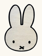 maison deux miffy ウォールラグ The Official Miffy Rug for Children - Goodweave Label - Maison