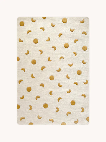 Gold Moons Child Rug Available 3 Sizes - 120 x 180 cm - Maison Deux - Playoffside.com