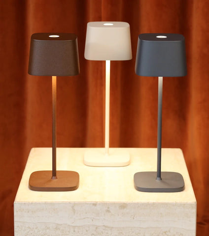 Zafferano Ofelia Tall Table Lamp Available in 5 Colors - Sand - Zafferano - Playoffside.com