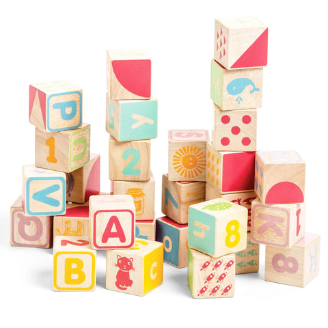 Le Toy Van - ABC Wooden Blocks from 12 months + - Default Title - Playoffside.com