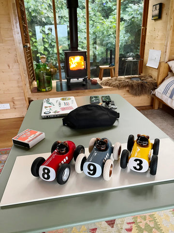 Egg Roaster Scrambler Racing Car Available in 3 Styles - Hardy Red - Play Forever - Playoffside.com