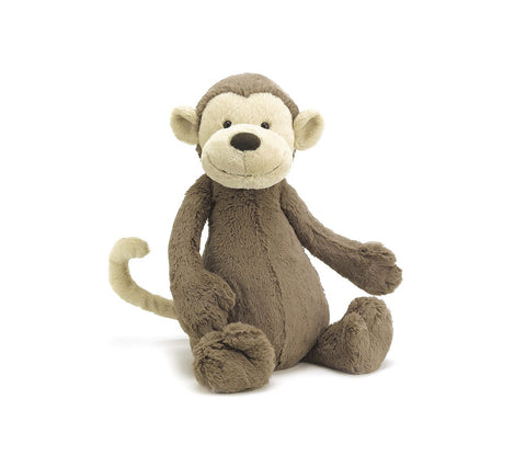 Jellycat - Bashful Monkey Beautiful Baby Teddybear Suitable from Birth - XL - Playoffside.com