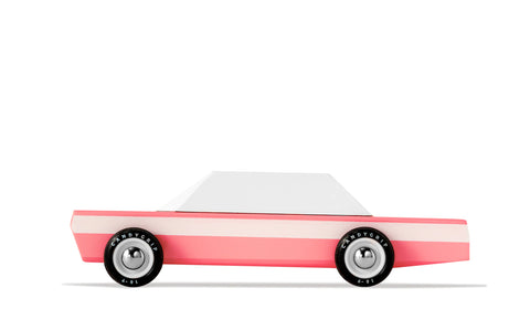 Pink Cruiser Wood Car - Default Title - Candylab - Playoffside.com