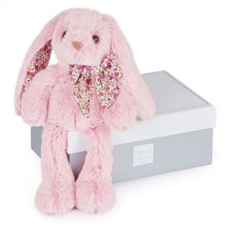Histoire d'Ours - Rabbit Classic Softtoy Available in 6 Styles - Pink / L - Playoffside.com