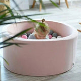 Child Ball Pool 90cm Diameter 30cm Height Available in 3 Styles - Light Grey Boy - Misioo - Playoffside.com
